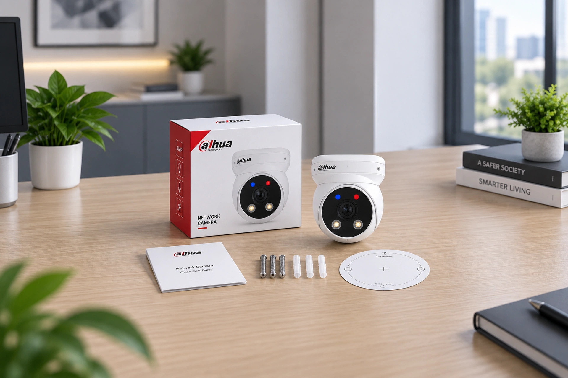 Dahua IPC-HDW3449H-AS-PV-PRO 4MP WizColor TiOC PRO Camera
